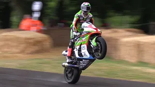 Bikes & Motorcycles at Goodwood FOS 2019! - Isle of Man TT Sidecar, Ninja H2R, Turbo Hayabusa!