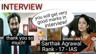 sarthak agrawal upsc mock interview sonali Khanna CSE topper@upschindiunacademy  #Quakeacademy