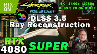 Cyberpunk 2077 | RTX 4080 Super | 5800X3D | 4K - 1440p - 1080p | Ray Reconstruction | Max Settings