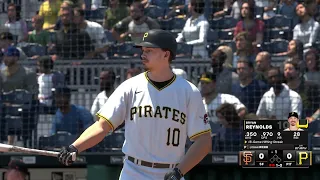 MLB The Show 24 Gameplay: San Francisco Giants vs Pittsburgh Pirates - (PS5) [4K60FPS]