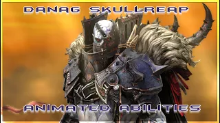 Raid Shadow Legends ¦ #DanagSkullreap Animated Champion abilities ¦ Created by @OmegaZulas