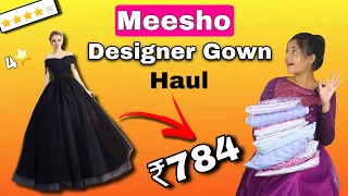 OMG 😳 Designer Gown at ₹280? |Real or Fake?😱| Is Meesho doing Fraud?🤬 #meeshofraud #meesho