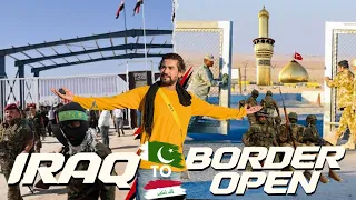 Crossing Into Iraq Border Mehran by Road🇵🇰 Journey from Pakistan to Iran 🇮🇷 Iraq 🇮🇶 Ep048