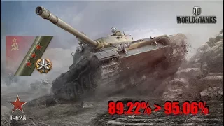 [NA/EN] [-G-] T-62A 3-mark stream (live recording)