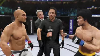 EA SPORTS UFC 2 - Bruce Lee vs BJ Penn  - full fight (ps4)