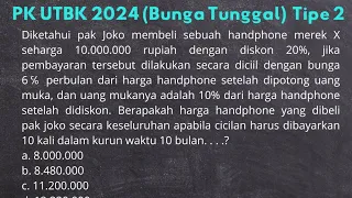 Prediksi Soal PK UTBK 2024 topik Bunga Tunggal