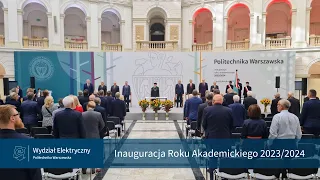 Inauguracja Roku Akademickiego 2023/2024 Wydziału Elektrycznego Politechniki Warszawskiej