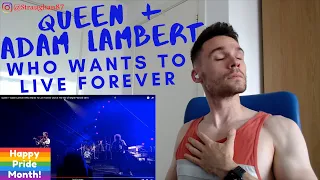 REACTING TO Queen + Adam Lambert - Who Wants To Live Forever