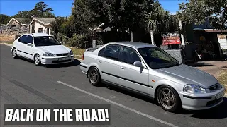 Rebuilding a Honda Ballade 180i - PT.2 (FIRST START UP & MORE MODS!)