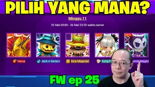 [ID] Pilih Yang Mana - Hall of Heroes Minggu ke 11 - FW series Ep 25 (Summoners War)