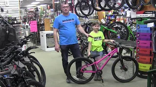 How to size a kids/youth bike.