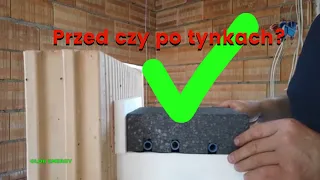 Ogrzewanie podłogowe przed czy po tynkach ?