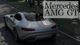 Mercedes-AMG GT Blender animation