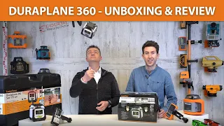 Unboxing & Review Laserliner Duraplane 360 & G360 - Rotationslaser oder Linienlaser?