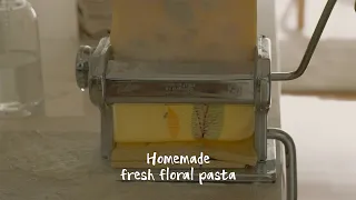 파스타는 사드세요… 제발 : Homemade fresh floral pasta | Honeykki 꿀키