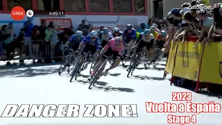 WHY Put THIS Corner at the Finish?! | Vuelta Stage 4 '23