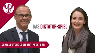 Das Diktator-Spiel | Sozialpsychologie mit Prof. Erb