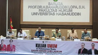 Kuliah Umum Dasar Dasar Ilmu Hukum: Memahami Kaidah, Teori, Asas dan Filsafat Hukum