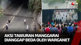 Aksi Tawuran di Manggarai, Disindir Sebagai "Car Free Day" oleh Warganet | tvOne Minute