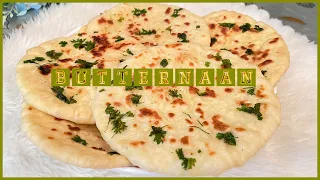 Soft Butter naan recipe | 15 Minutes Butter Naan Recipe | Easy Butter Naan Recipe | Homemade Naan