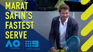 Marat Safin’s fastest serve attempt - Australian Open | Wide World of Sports