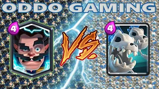 ELECTRO WIZARD VS SKELETON DRAGONS - CLASH ROYALE BATTLE #161