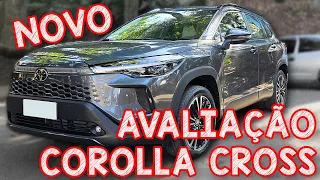 Avaliação NOVO COROLLA CROSS 2025 - ACABOU COM O MEME