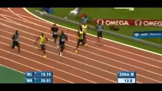 Paris Meeting Areva - 200m - Usain Bolt 19.73