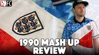 England 1990 Mash Up Shirt Review | World Cup Italia '90 | RN FC