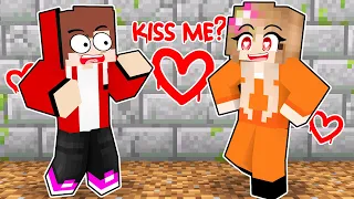 CRIMINAL GIRL Has a CRUSH on MAIZEN in Minecraft! - Parody Story(JJ and Mikey TV)