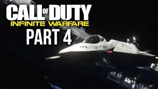 CALL OF DUTY INFINITE WARFARE Gameplay Walkthrough Part 4 - FLOATING IN SPACE (Campaign)