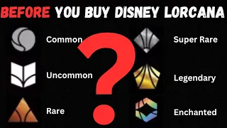 Disney Lorcana Rarities Explained!