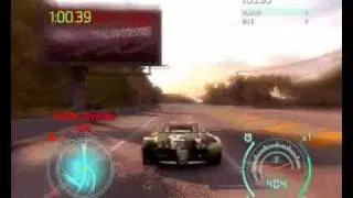 Need for Speed Undercover Bugatti Veyron Outrun race + level bugs