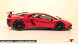 MR Collection Models - Lamborghini Aventador LP 750-4 Superveloce 1/18 Rosso Bia