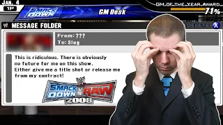 GM Mode - WWE SmackDown Vs Raw 2008 #43: Top Star QUITS SmackDown