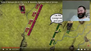 Kris reacts to HistoryMarche Battle of Yarmouk, 636 AD Part 2 ⚔️ Byzantine   Rashidun Clash  Yarmouk