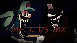 FNF Mario's Madness V2 - OVERDUE V2 BUT Mr. L VS MX