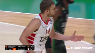 UNICS Kazan - Olympiacos 84-87 OT: Sasha Vezenkov (22 points)