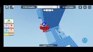 No jump difficult chart obby stage 191