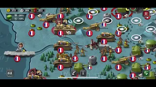 World Conqueror 3 operation blitzkreig with max level technologies and best generals