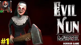 Evil Nun Maze : Floor 1-10 Full Gameplay | Evil Nun Maze Gameplay Walkthrough Part 1 (Android/iOS)