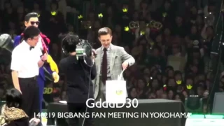 2014.02.19 | G-Dragon covers T.O.P | DOOM DADA | Fancam | YOKOHAMA FAN MEETING