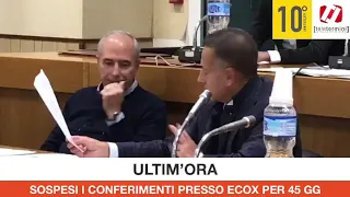 Consiglio Comunale urgente sulla questione ECOX