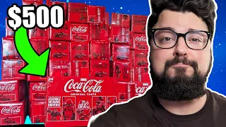 I SPENT $500 ON MARVEL COKE... (if I don't get the whole set I'll cry)