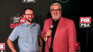 EJ Tackett on the Red Carpet at 2022 Jimmie Allen PBA Invitational