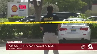 Suspect arrested after road-rage shooting in Boynton Beach