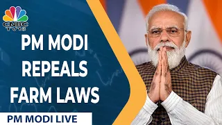 PM Modi Addresses Nation, Announces To Repeal Three Farm Laws | Narendra Modi Speech