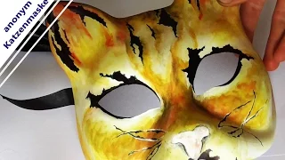 Anonymität im Netz - Let's Draw: Katzenmaske