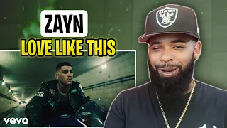 AMERICAN RAPPER RACTS TO -ZAYN - Love Like This (Official Music Video)