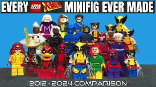 COMPARISON: EVERY LEGO X-MEN Minifigure Ever Made (2012 - 2024)